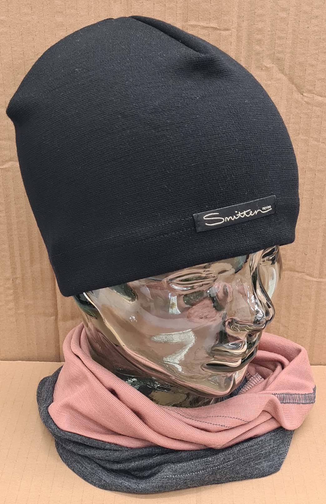 Grey & Pink Tones Unisex Merino Wool Thermal Neck Warmer Neck Gaiter