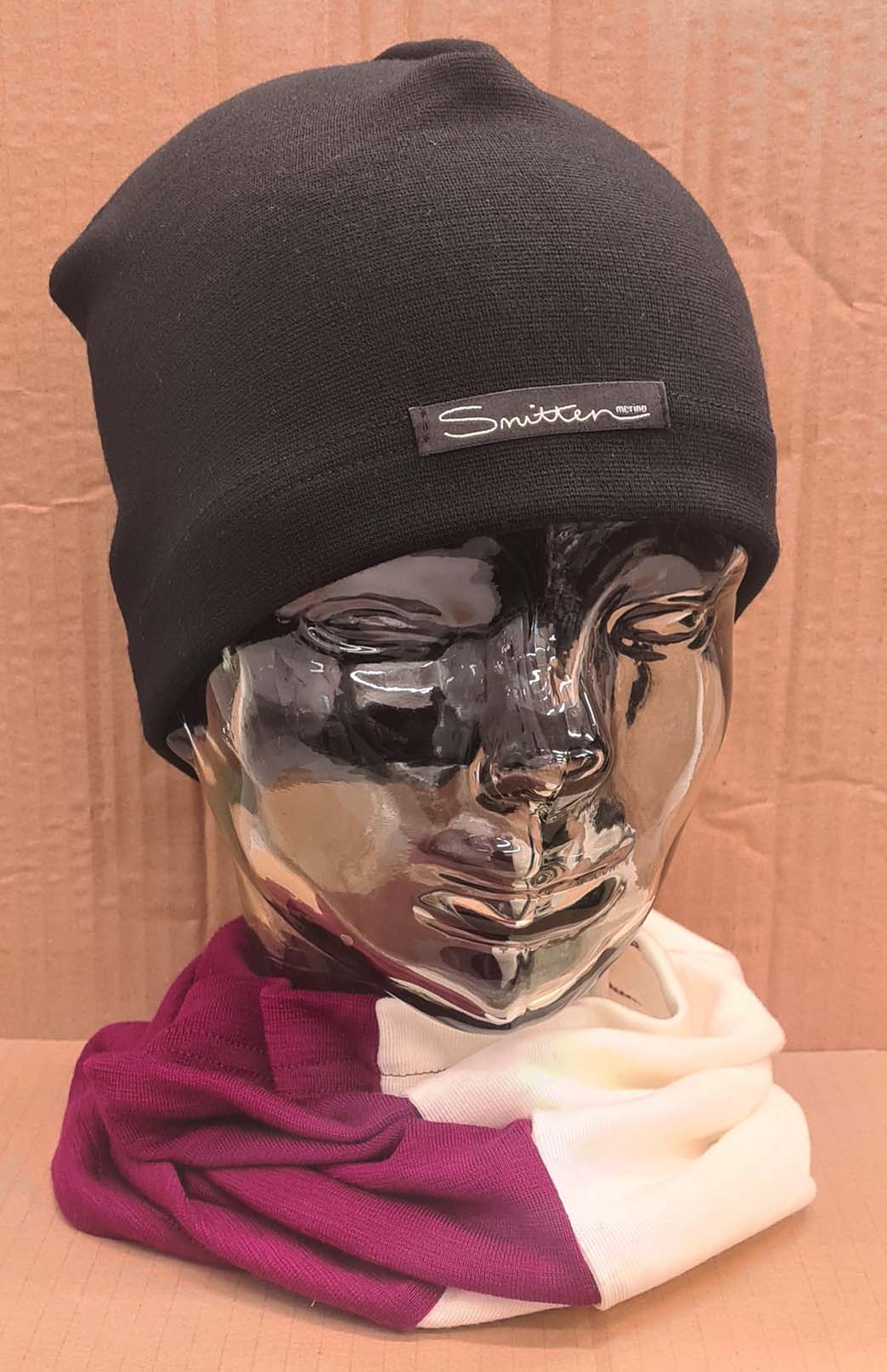 Neutral & Pink Tones Unisex Merino Wool Thermal Neck Warmer Neck Gaiter