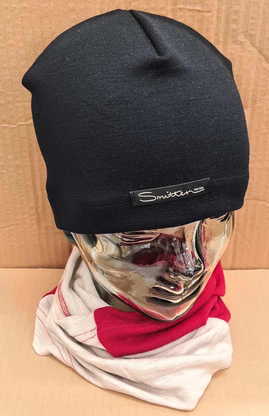 Neutral & Red Tones Unisex Merino Wool Thermal Neck Warmer Neck Gaiter