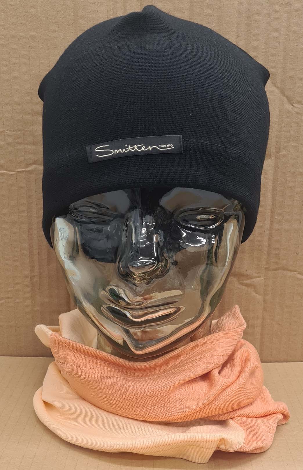 Orange & Orange Tones Unisex Merino Wool Thermal Neck Warmer Neck Gaiter