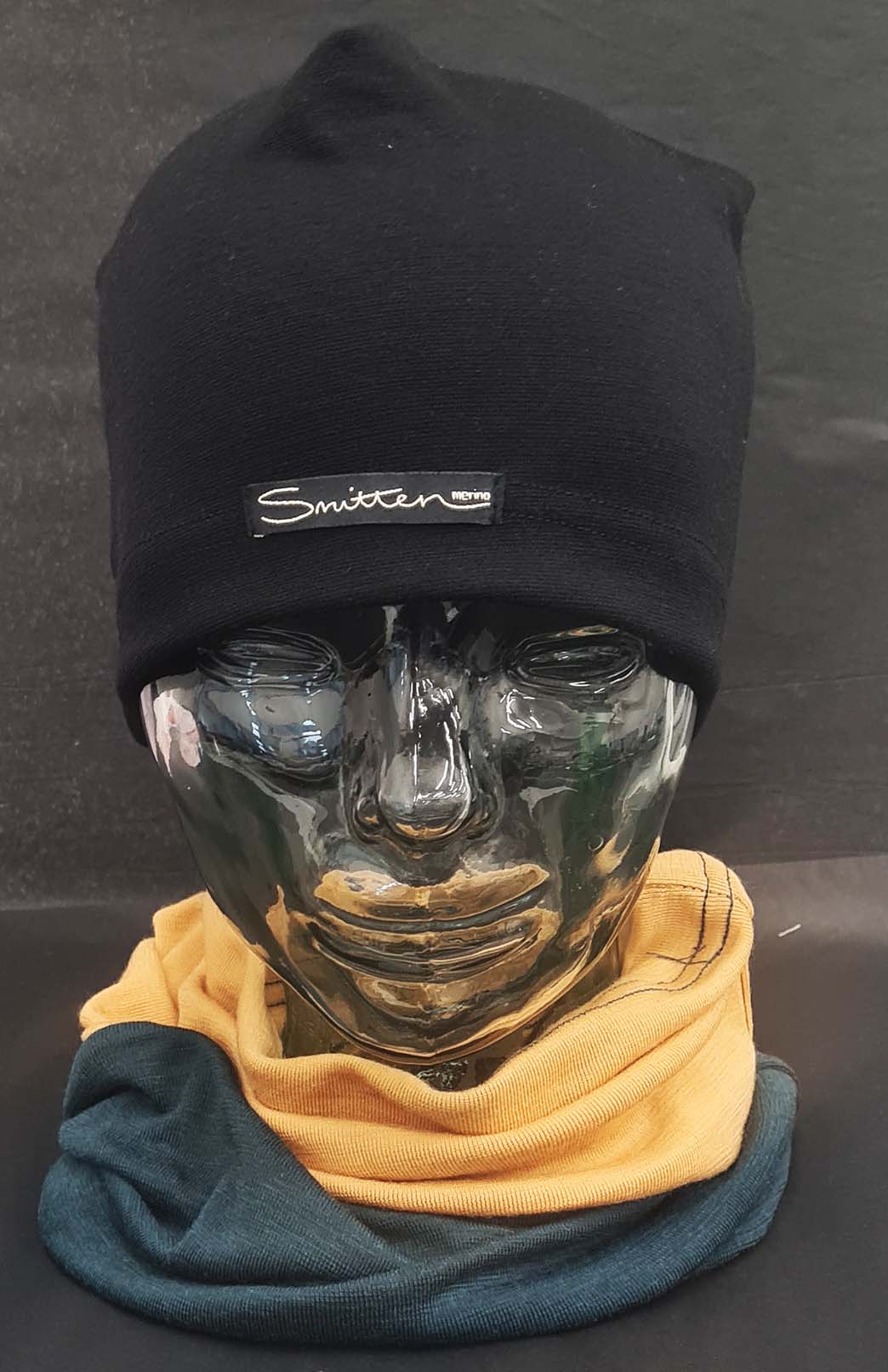 Green & Yellow Tones Unisex Merino Wool Thermal Neck Warmer Neck Gaiter