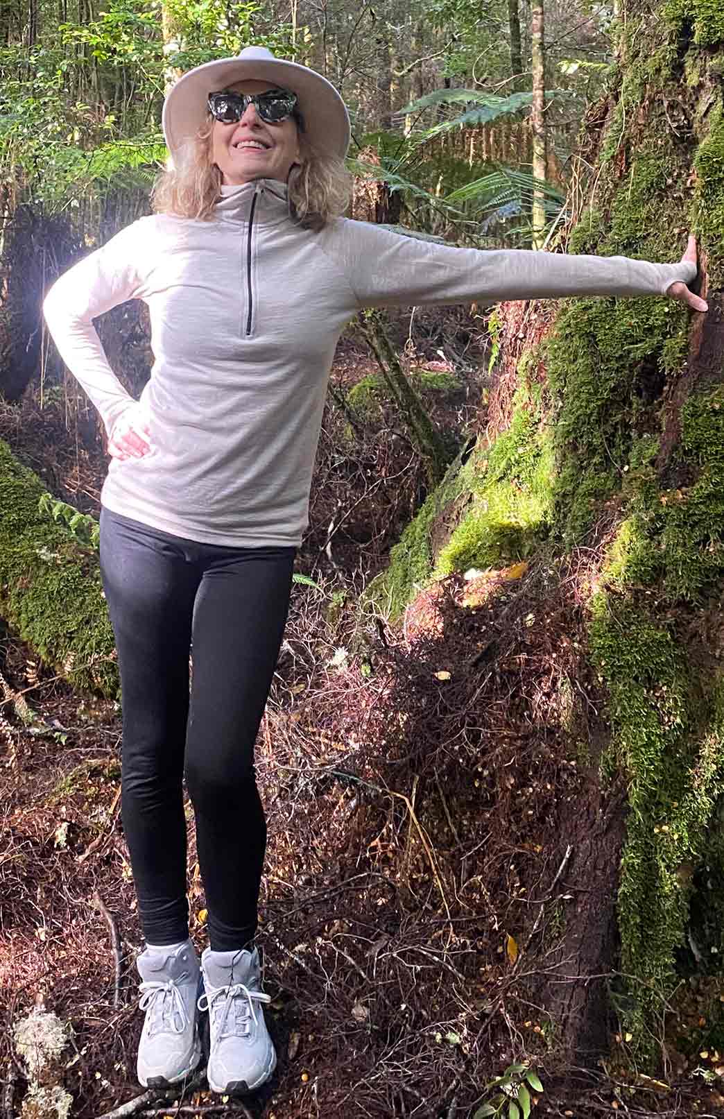 Zip Neck Top 170g Women's Merino Wool Zip Neck Top