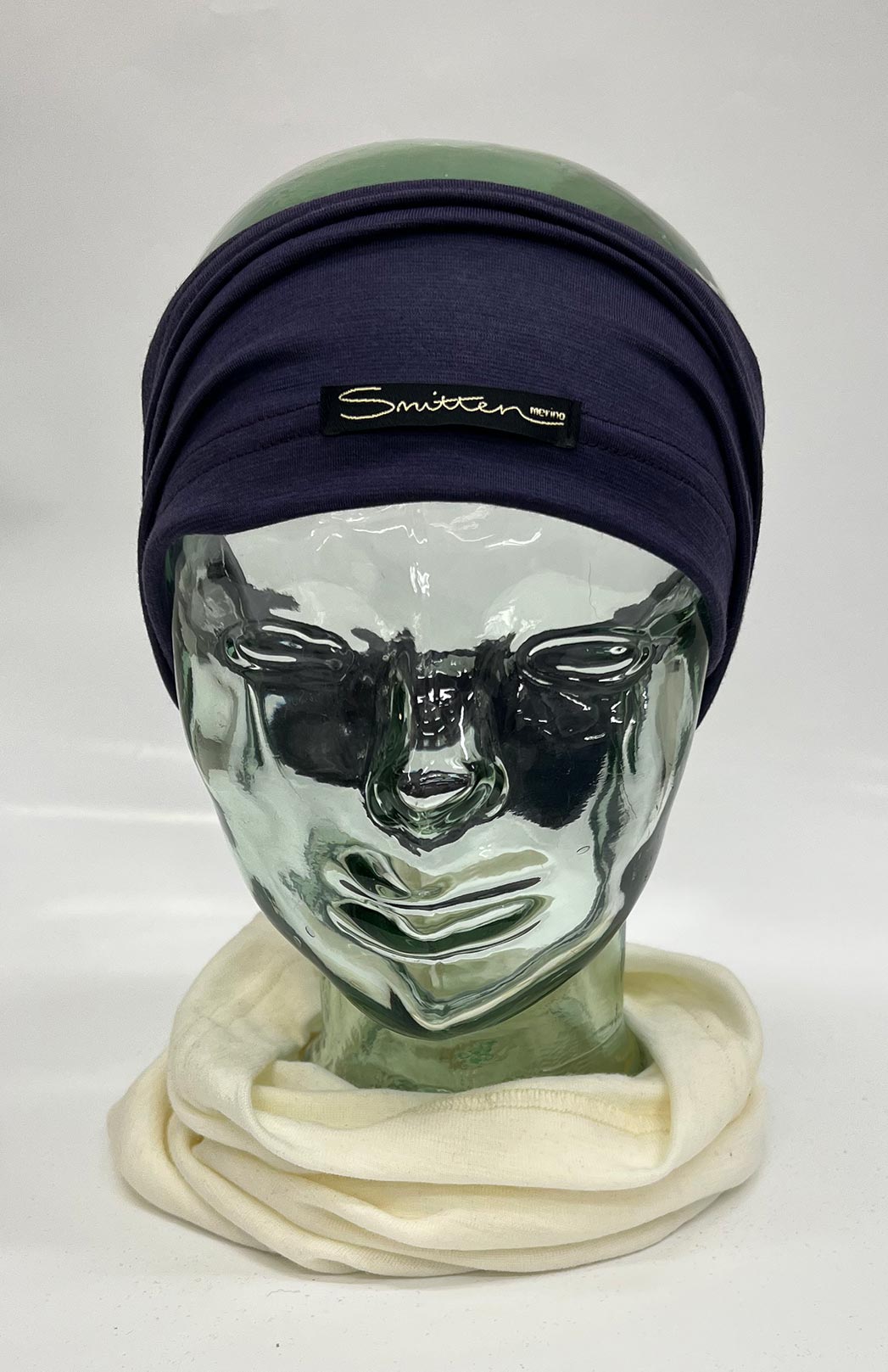 Grape Purple Unisex Merino Wool Thermal Headband