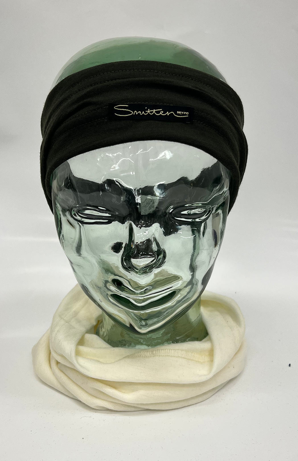 Kale Green Unisex Merino Wool Thermal Headband