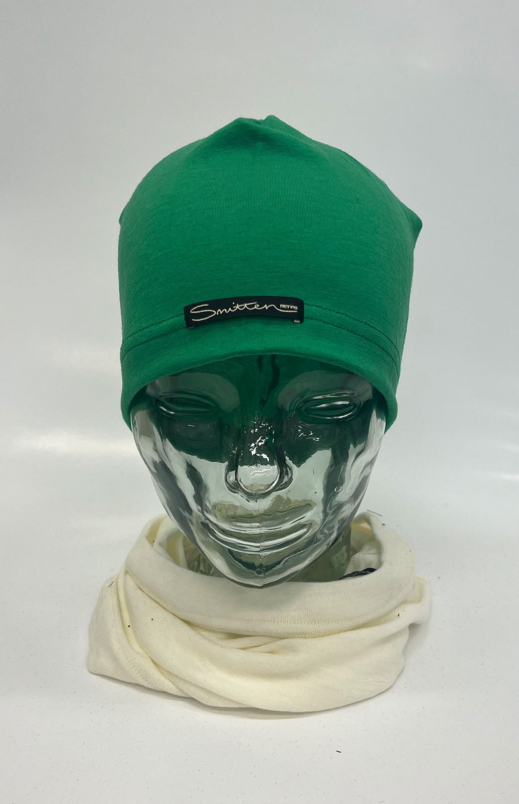 Kelly Green Unisex Merino Wool Skull Cap Lightweight (170g) Beanie