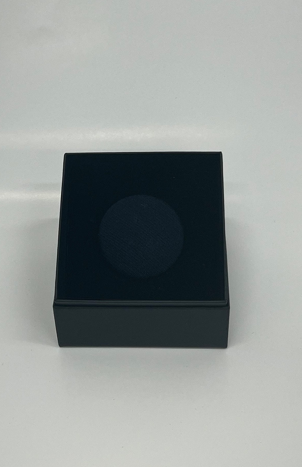 Navy Blue Women's Merino Wool Magnetic Button Brooch