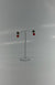 Pink Square & Garnet  Sophie Catherine Jewellery Earrings
