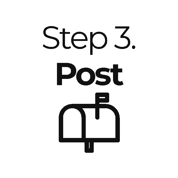 Step 3. Post
