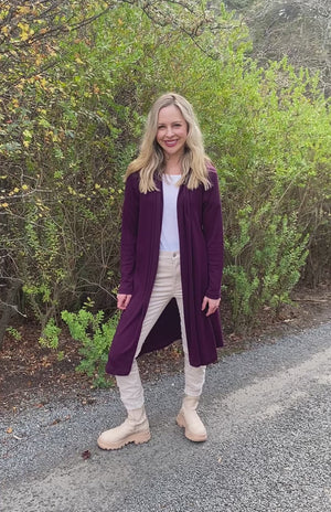 Aubergine Purple