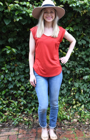 Cap Sleeve T-Shirt - Organic Cotton