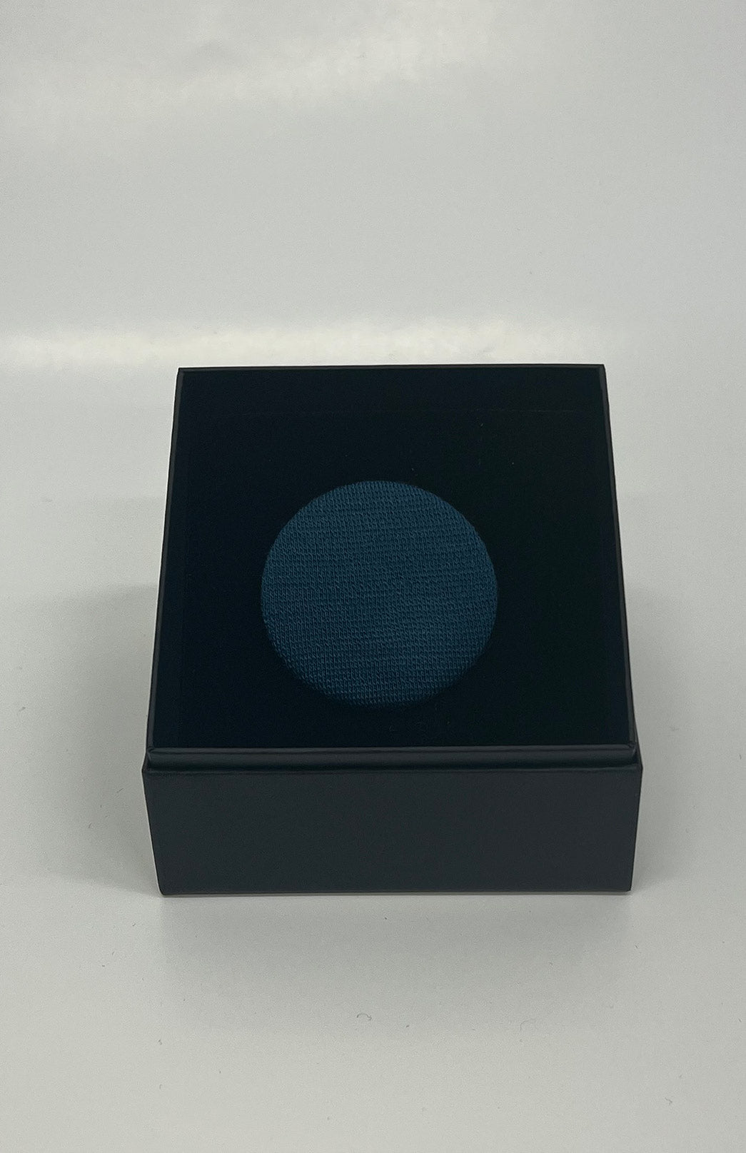 Storm Teal Women's Merino Wool Magnetic Button Brooch