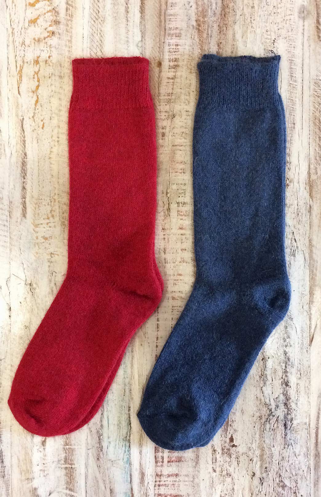 Amazon Red Unisex Merino Wool and Possum Blend Thermal Socks