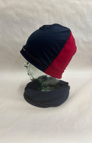 Navy/Red