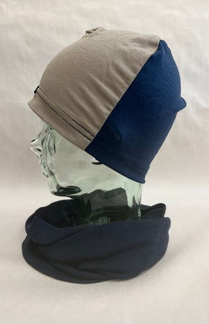 Navy/Mocha