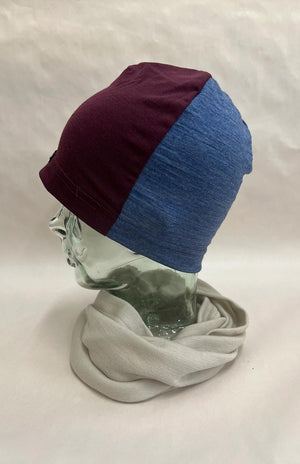 Blue Marl/Aubergine