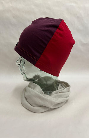 Aubergine/Red