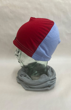 Red/Pale Blue