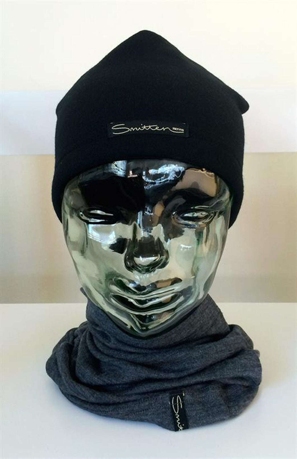 Black Children &amp;amp; Teens Unisex Merino Wool Thermal Fleece Beanie
