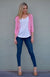 Guava Women&#39;s Merino Wool Crop Cardigan with 3/4 Sleeves
