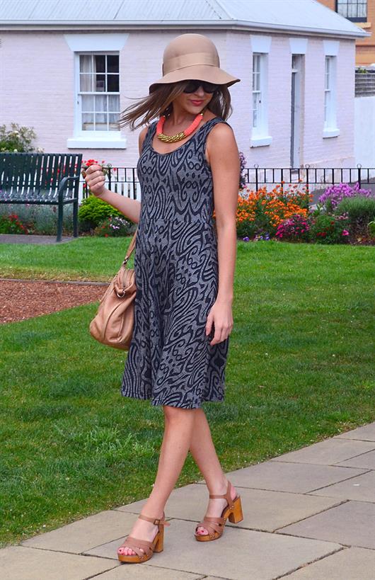 Pre Loved: Jackie Dress - Sleeveless (size 10) Women's Merino Wool Sleeveless Dress