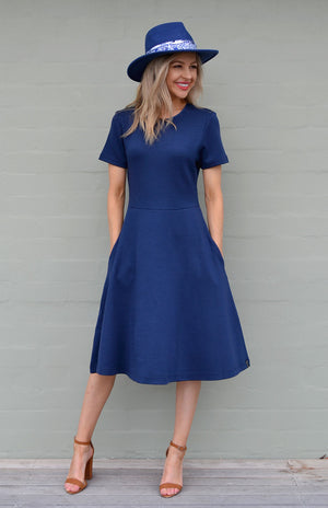 Zoe Dress - Ponte