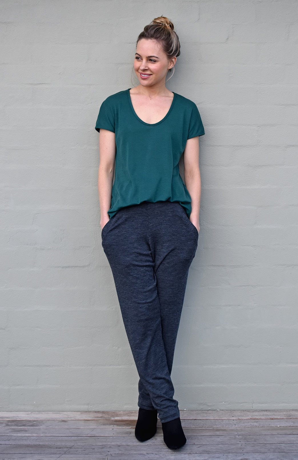 Knitted Merino Wool Trousers  Endource