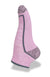 Dusty Pink Unisex Merino Wool Ankle Active Socks
