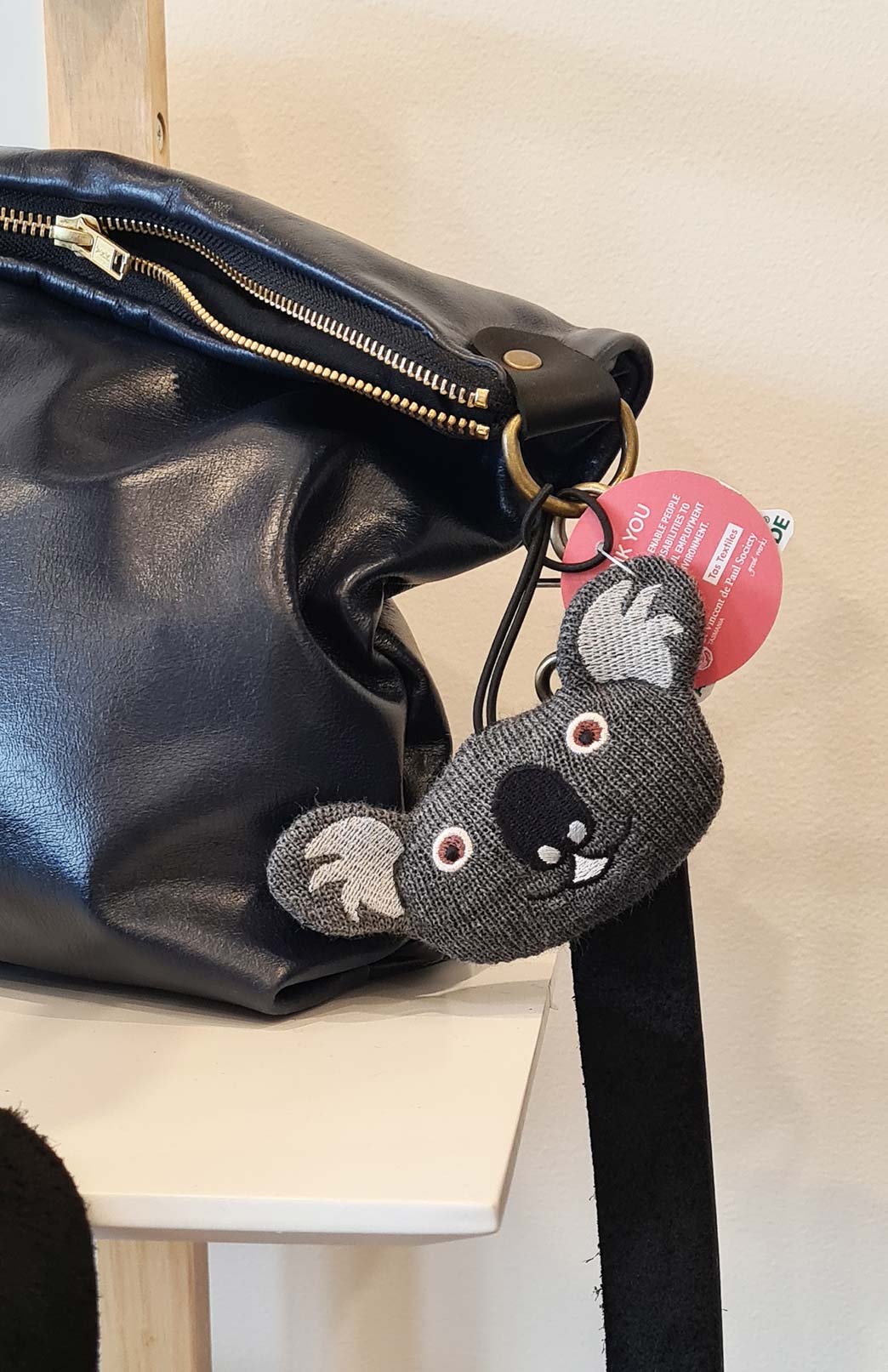 Animal Merino Wool Animal Key/Bag Tag