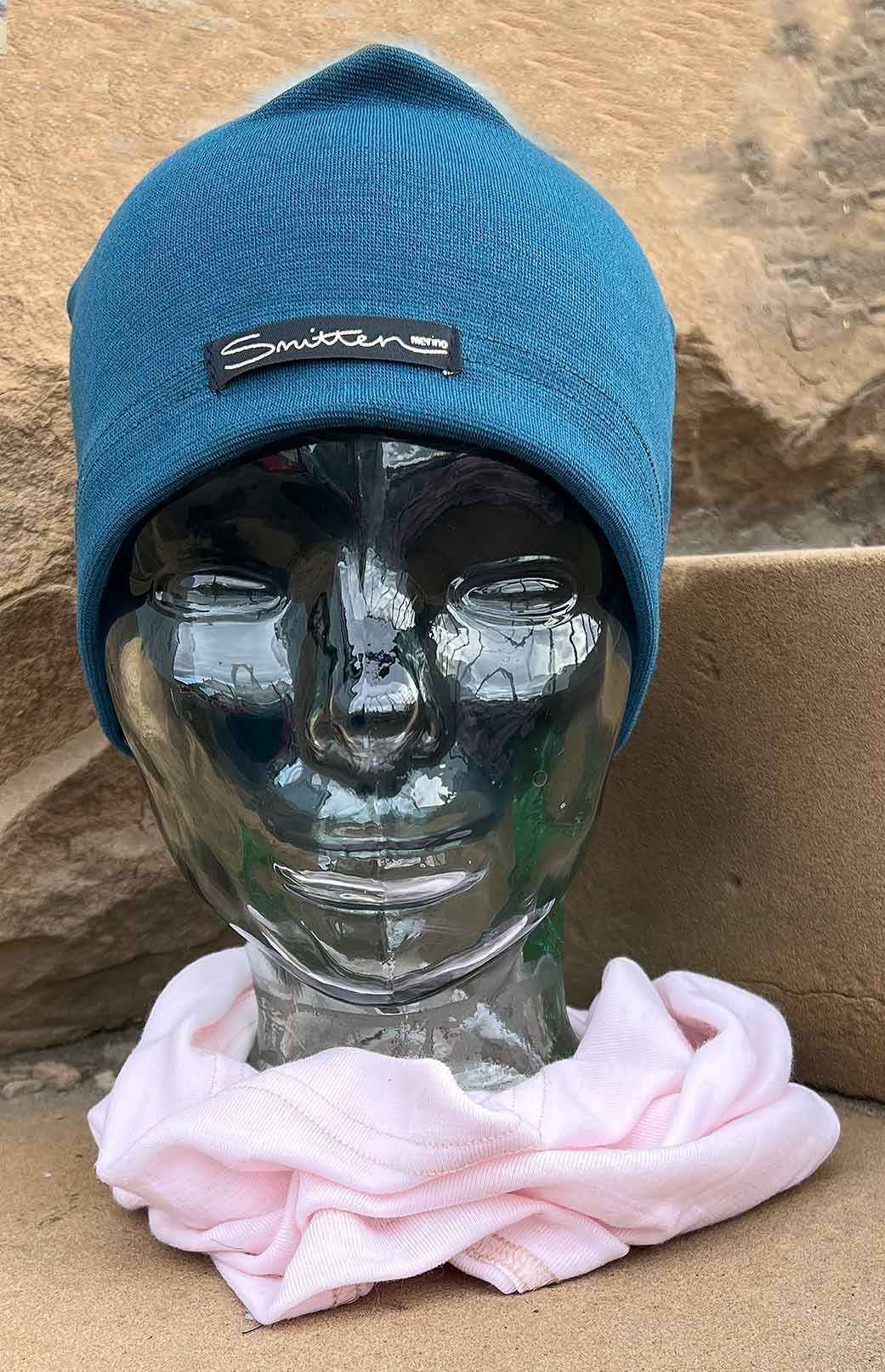 Blossom Pink Unisex Merino Wool Thermal Neck Warmer Neck Gaiter