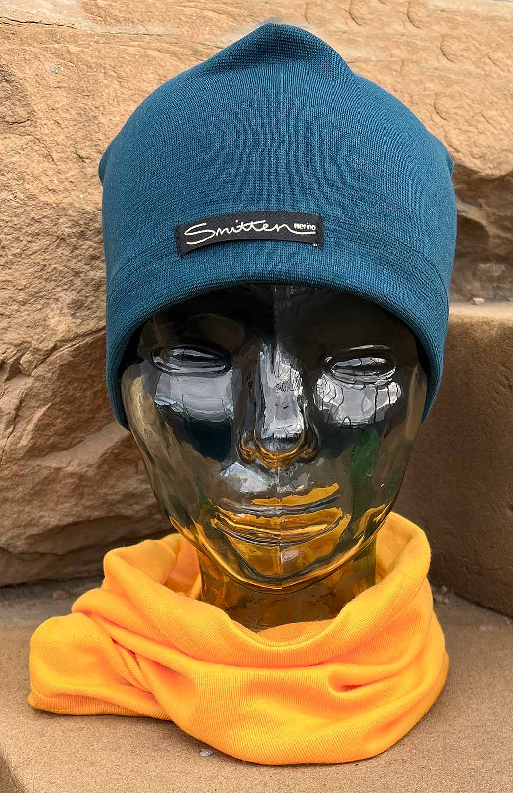 Marigold Yellow Unisex Merino Wool Thermal Neck Warmer Neck Gaiter