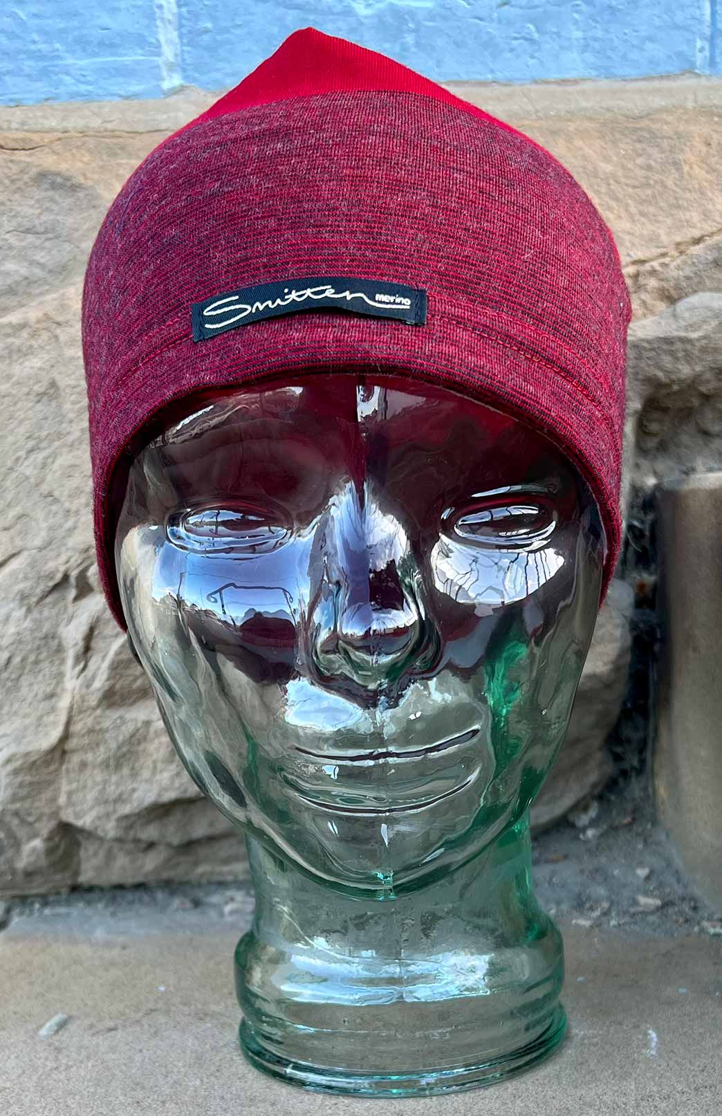 Teal Chilli Charcoal Unisex Merino Wool Thermal Beanie