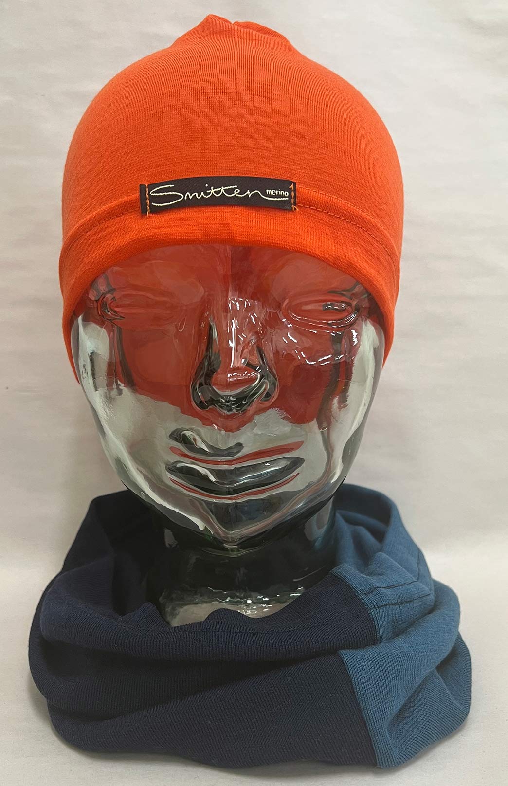 Orange top skull cap