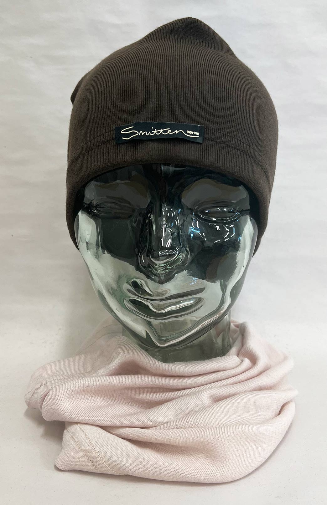 Chocolate Unisex Merino Wool Loose Fit Mid-weight Beanie