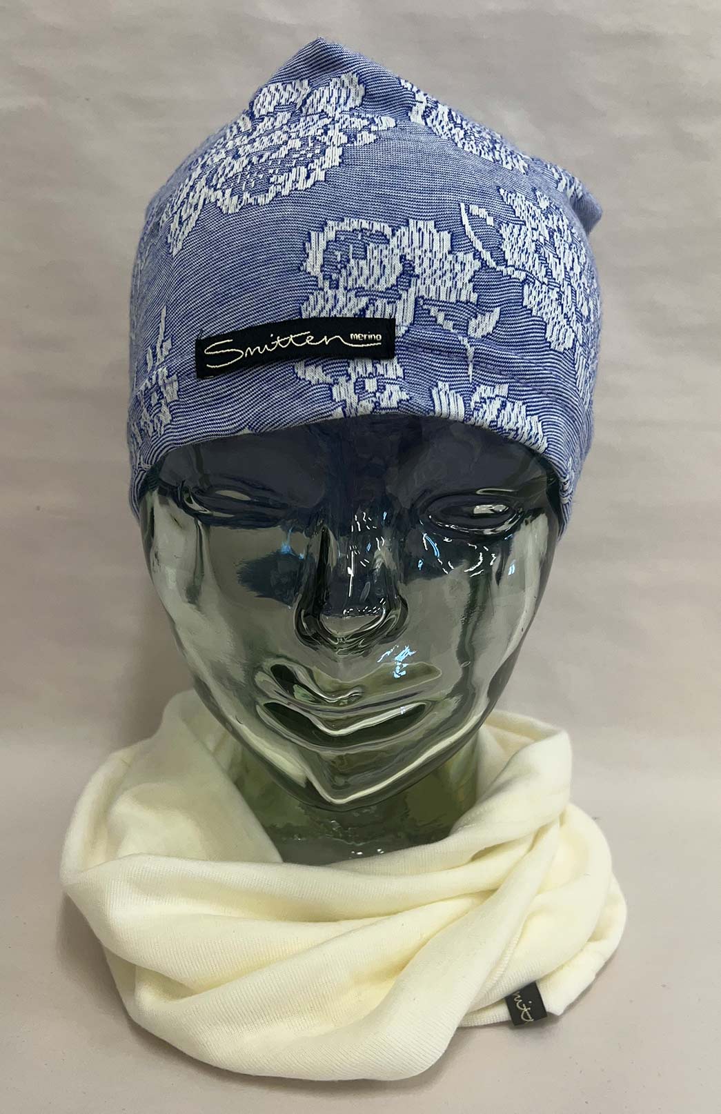 Ivory Unisex Merino Wool Thermal Neck Warmer Neck Gaiter