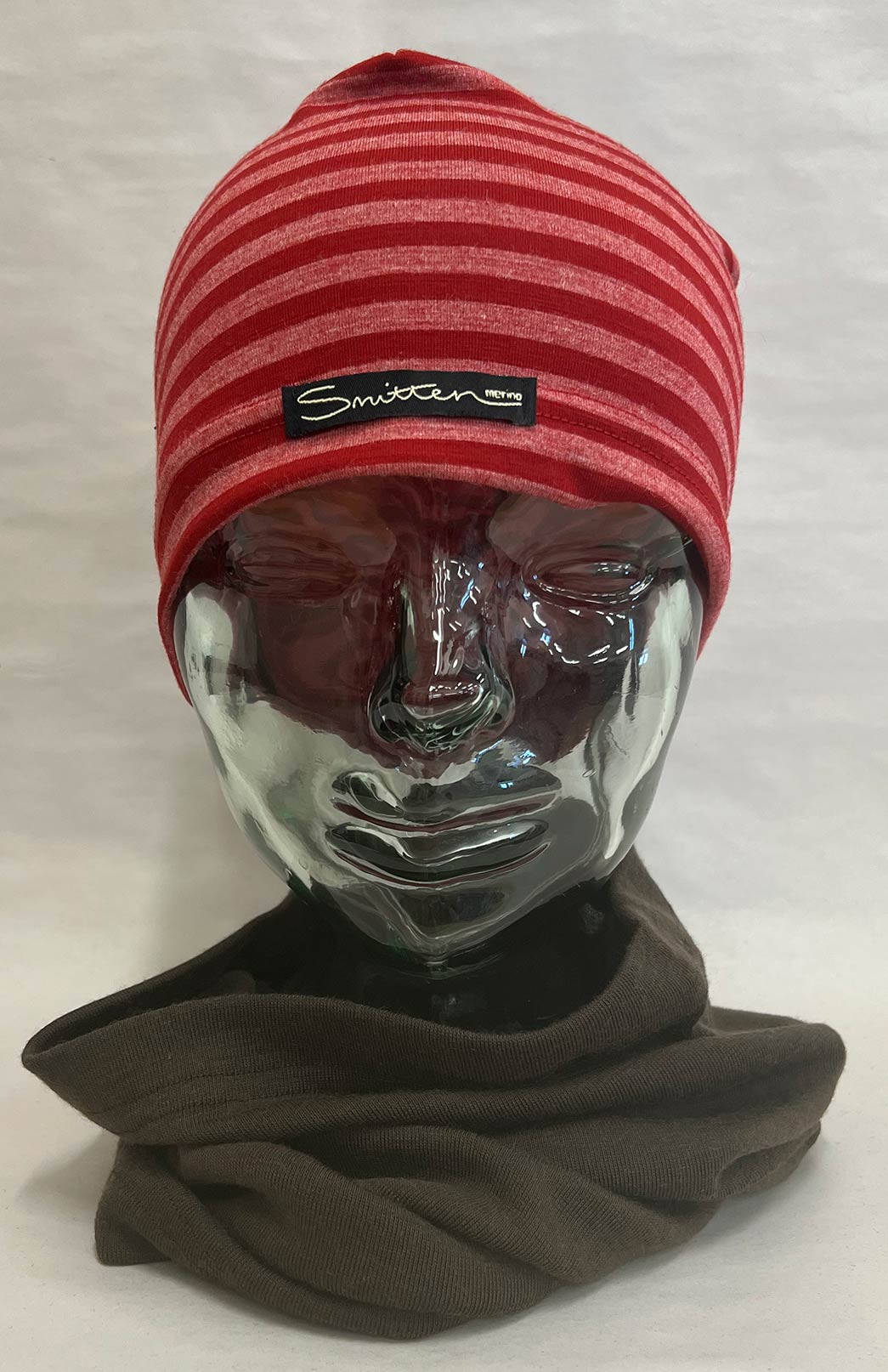 Flame Stripe Unisex Merino Wool Thermal Beanie