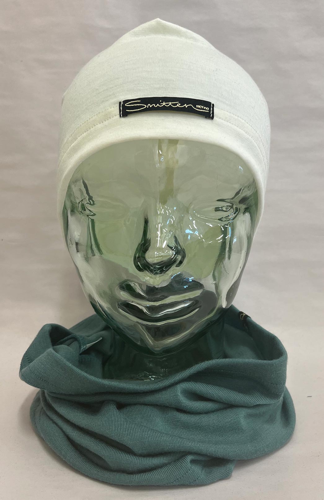 Sage Green Unisex Merino Wool Thermal Neck Warmer Neck Gaiter