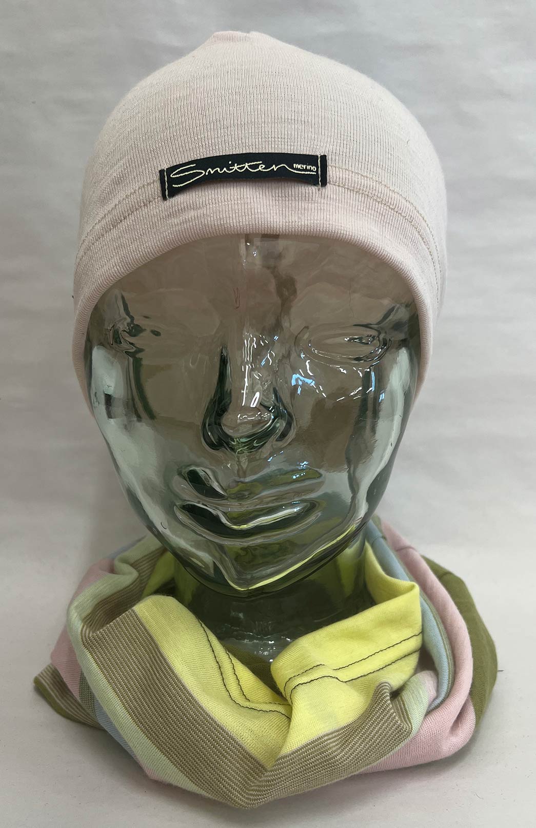 Bloom Multi Stripe Unisex Merino Wool Thermal Neck Warmer Neck Gaiter