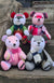 Handmade Collectable Charity Teddy Bear One-of-a-kind Handmade Smitten Merino Collectors Teddy Bear

