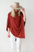 Nude Women&#39;s Merino Wool Plain Poncho
