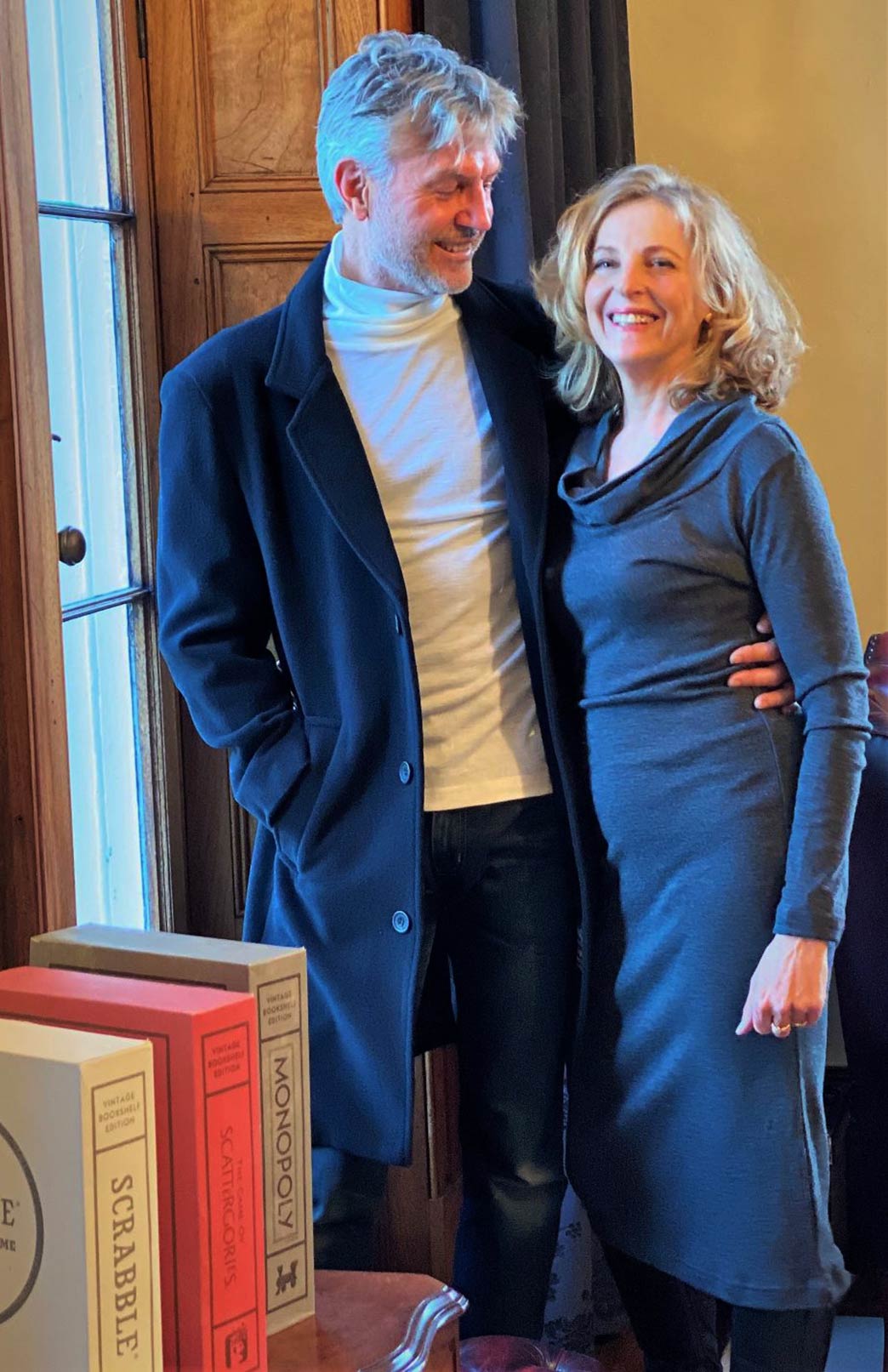 Polo Neck Top Men's Merino Wool Long Sleeve Top