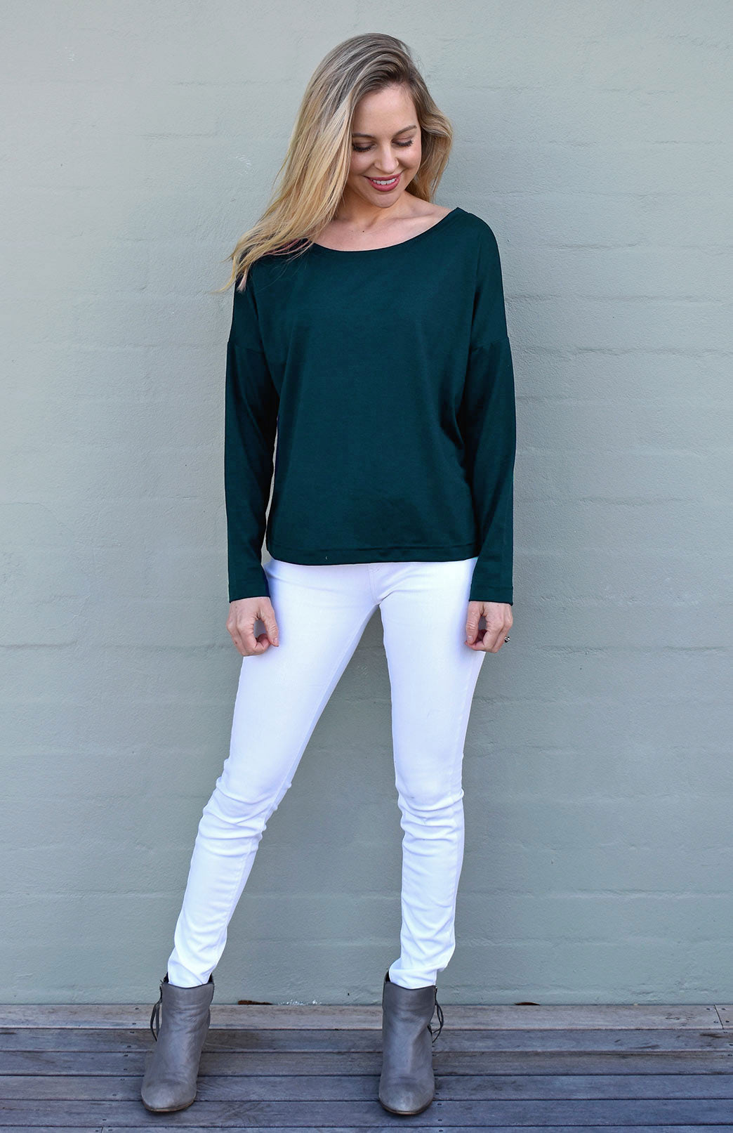 Sample: Cruise Top - Fleece (size S) Women&#39;s Merino Wool Cruise Top
