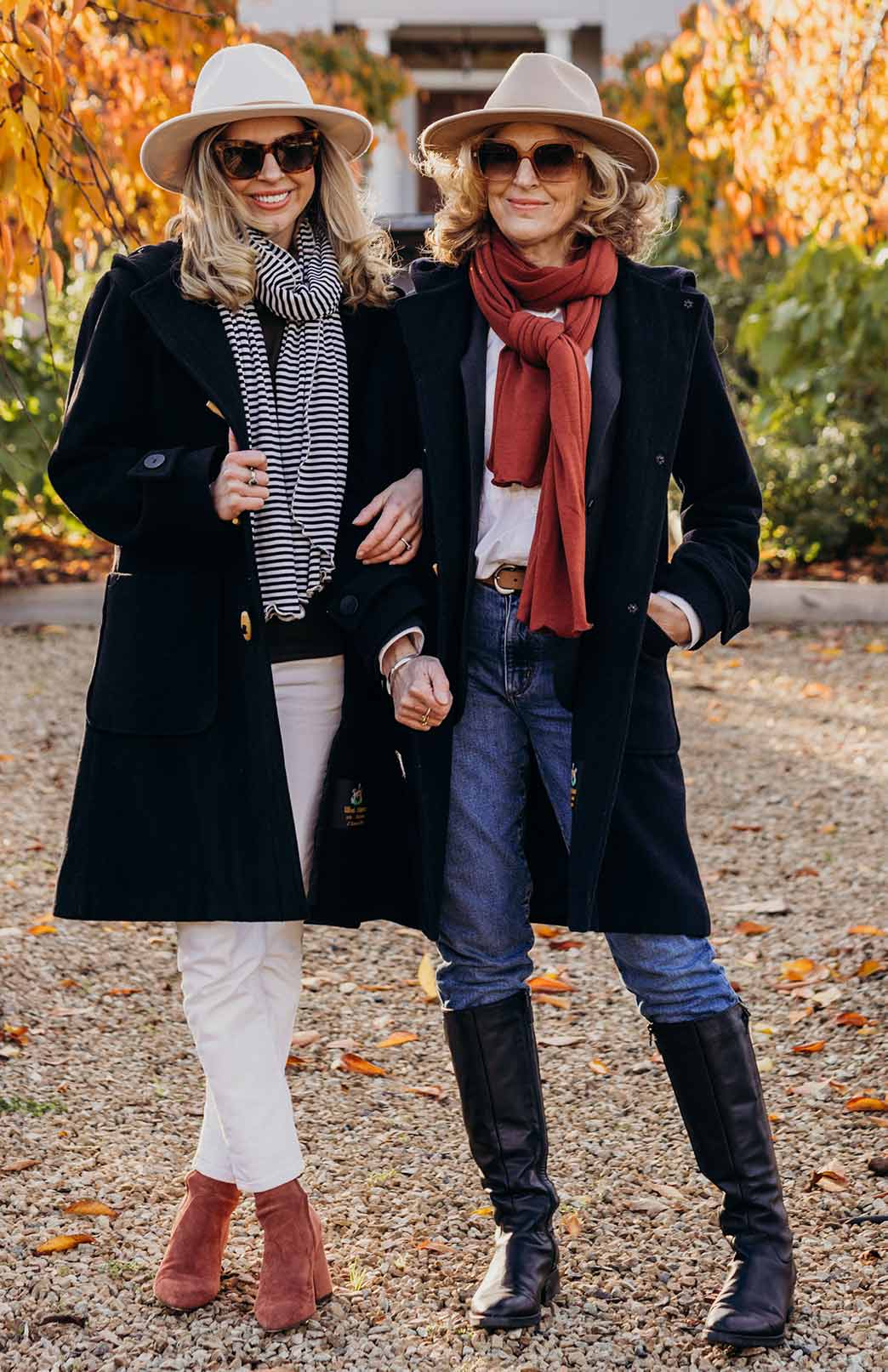 Shiraz Red Women's Merino Wool Luxury Scarf