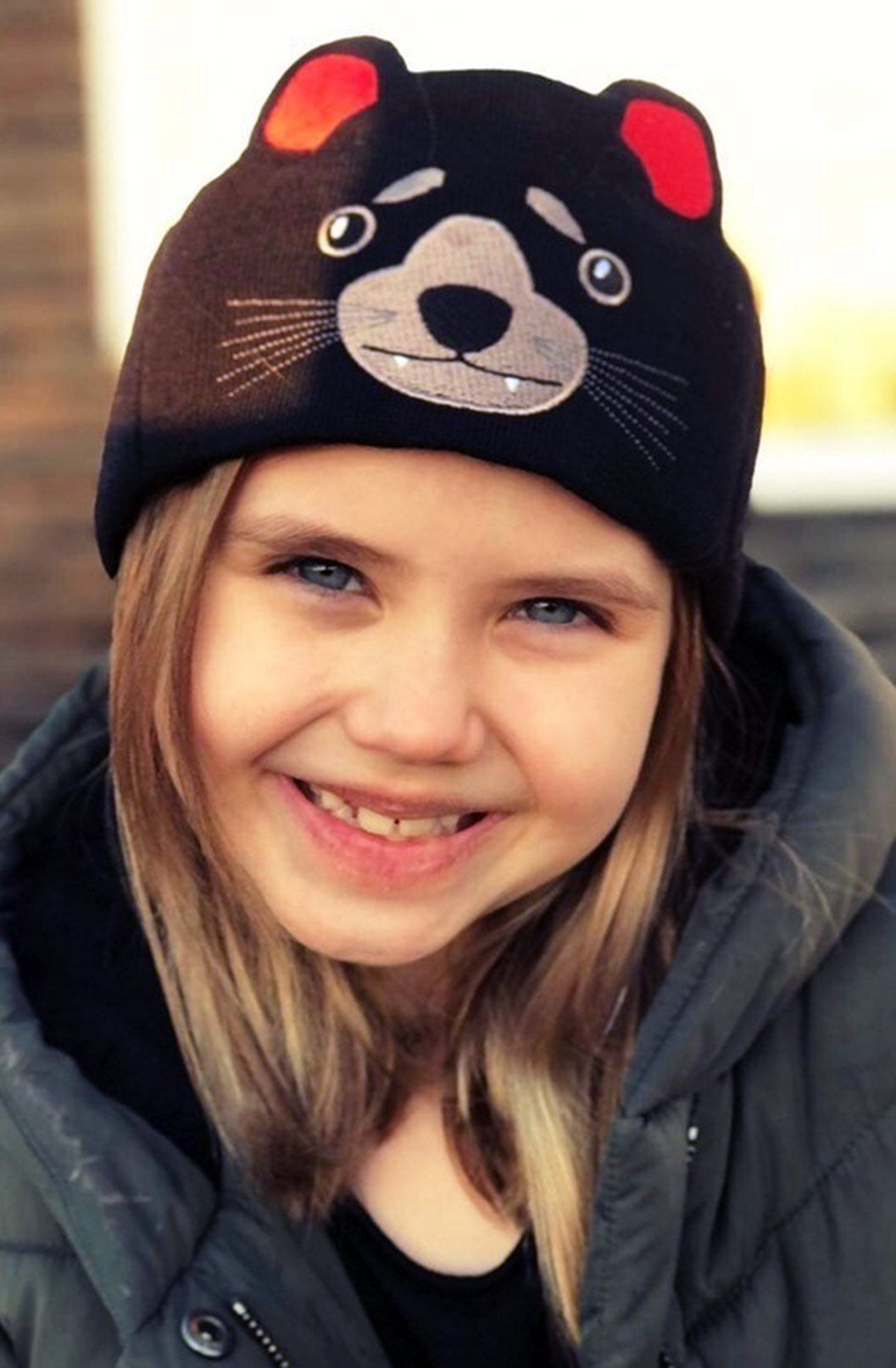 Tasmanian Devil Handmade Australian Animal Headband Ear warmer