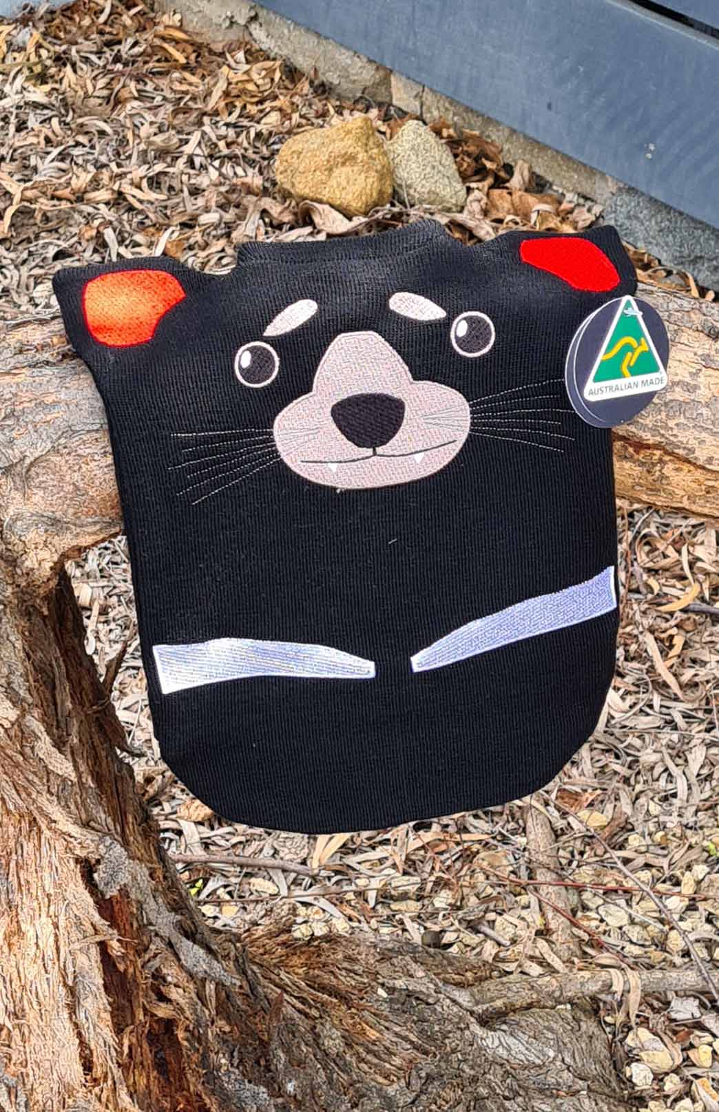 Tasmanian Devil Handmade Australian Animal Hot Water Bottle Cover