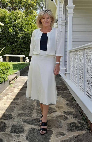 Vintage Ivory Floral