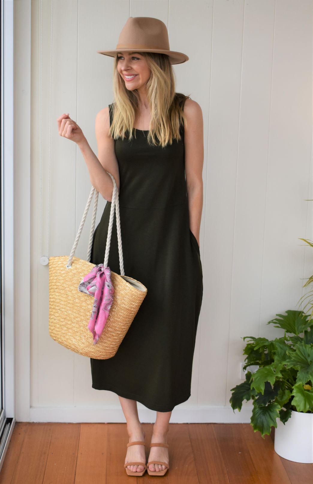 Rosie Dress Women&#39;s Merino Wool Sleeveless Dress
