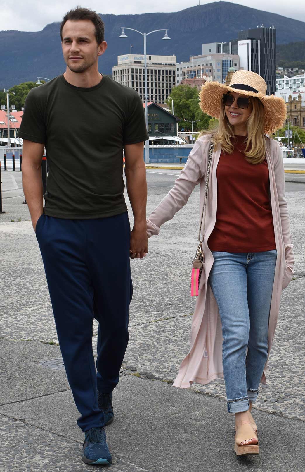 Indigo Blue Men's Superfine Merino Wool 360g Pants