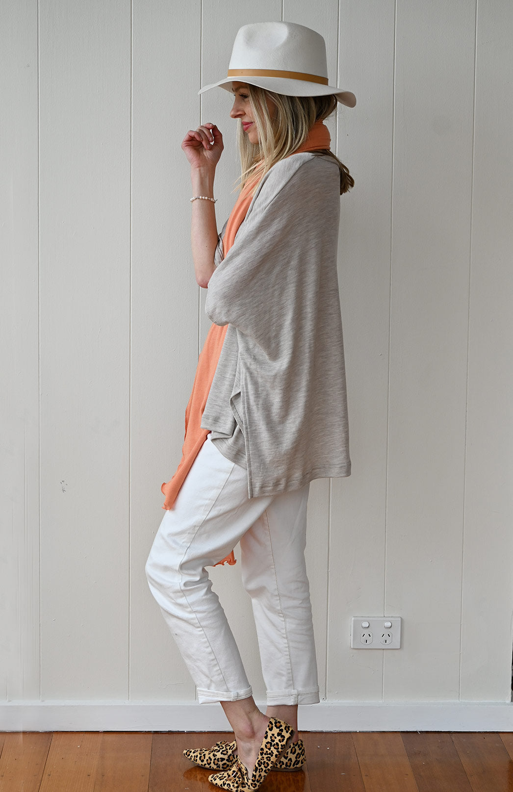 Piper Poncho Top Women's Merino Wool Boxy Poncho Top