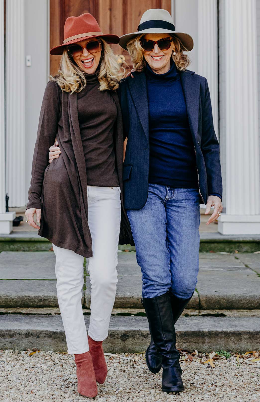 Chocolate Women's Merino Wool Long Sleeve Top