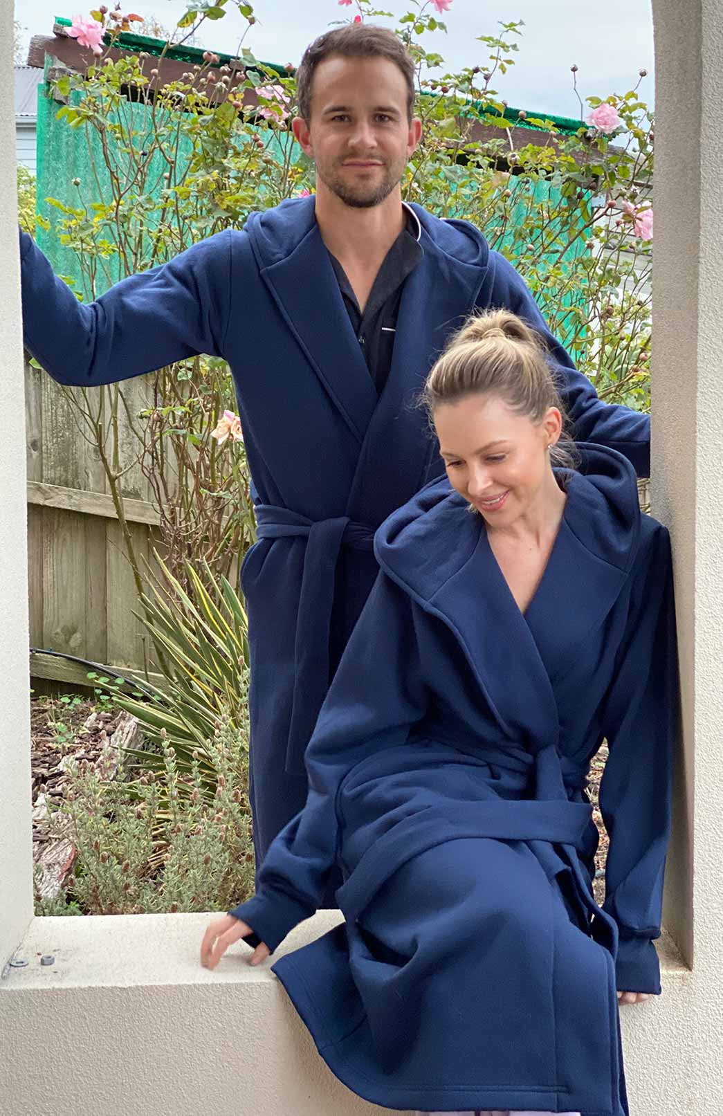 100% Wool Fleece Hooded Coat Men's Merino Wool Long Fleece Coat with Hood